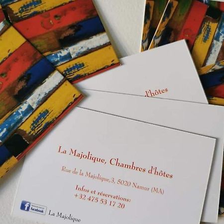 La Majolique Bed & Breakfast Namur Eksteriør bilde